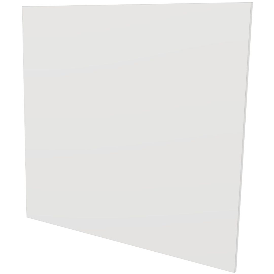 Stained Birch Plywood Island Back Panel.