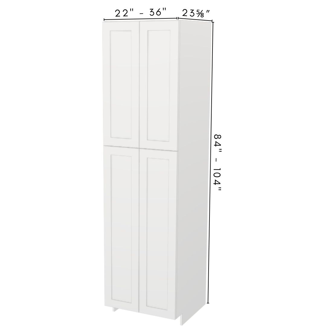 Tower Cabinet, 2 Pair Door Sections - Image 2
