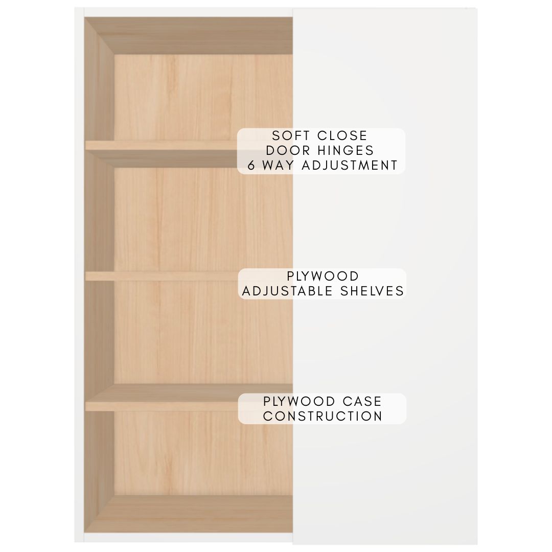 Wall Cabinet, Blind Corner Right. - Image 3