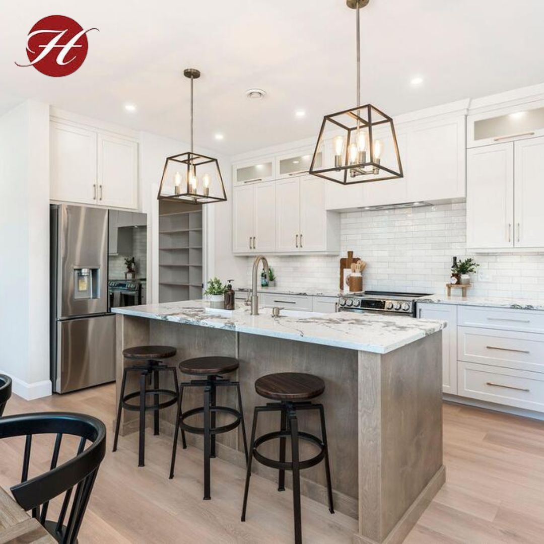 Stained Birch Plywood Island Back Panel. - Image 5