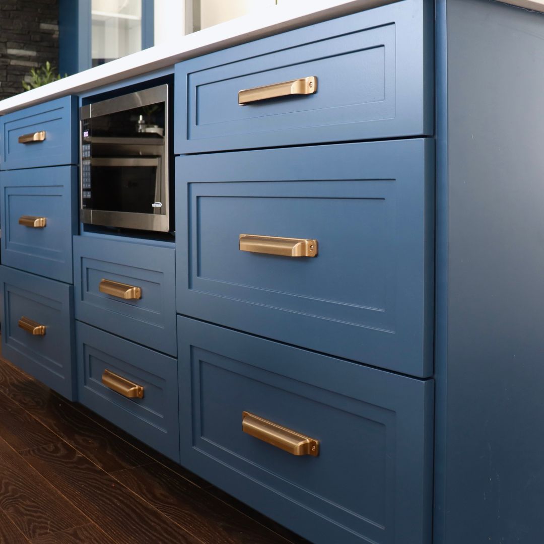 Base Cabinet, Shelf for Microwave, 2 Drawers - Image 5