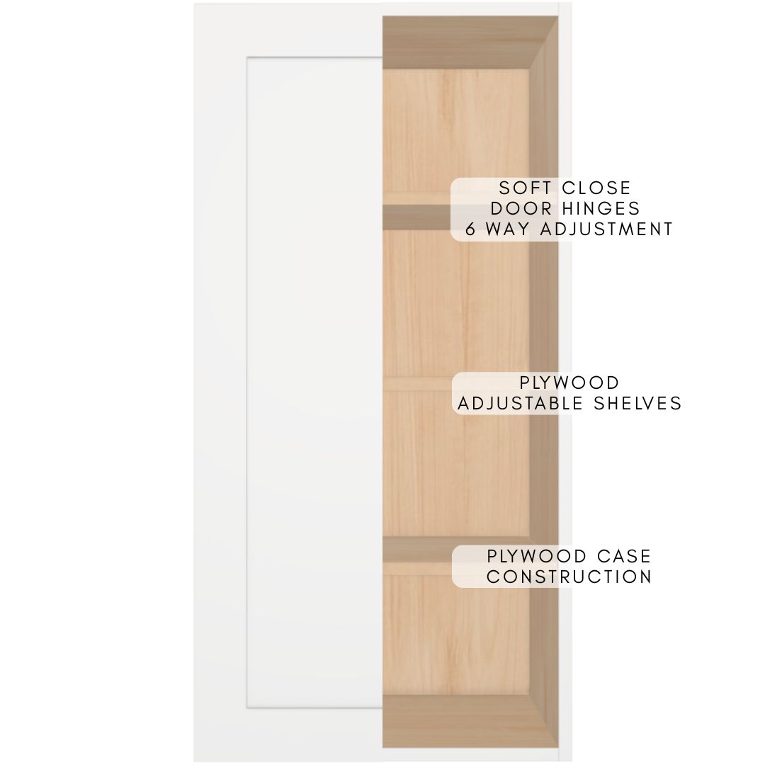 Wall Cabinet, Single Door - Image 4